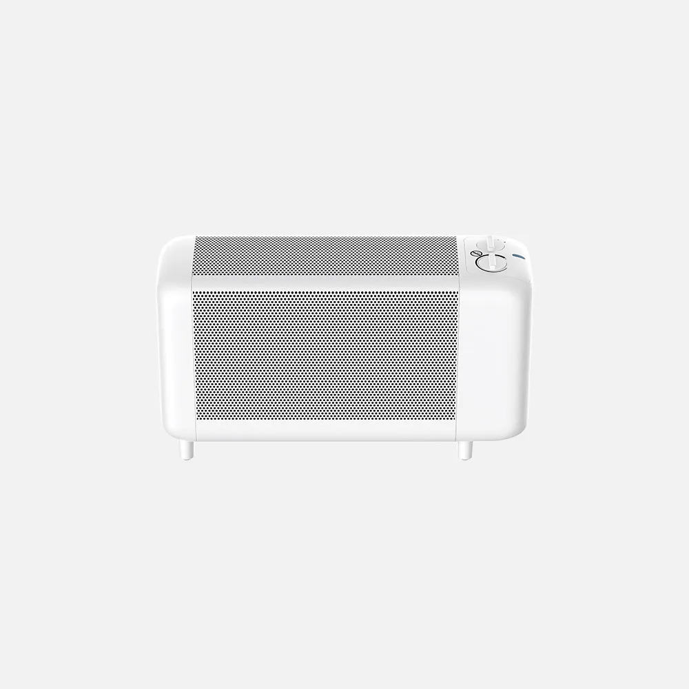 Radiador De Mica Pinsapo 1000w Blanco 2pot Antivuelco Luz Ind.protecc.seg.termost.reg.29x50x16cm
