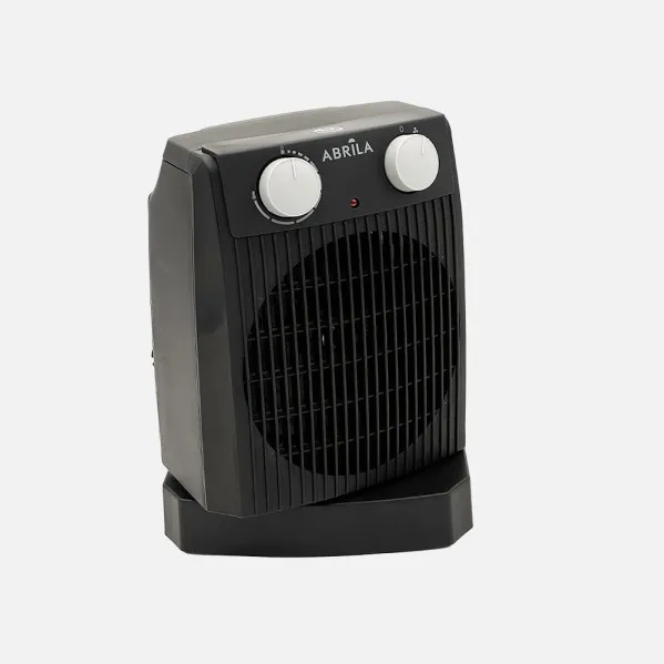 Fan heater Elect.nairobi 2000w Grey/black Oscillating 2 power levels 3 functions Tip-over protection Safety 26,4x20x12,9cm