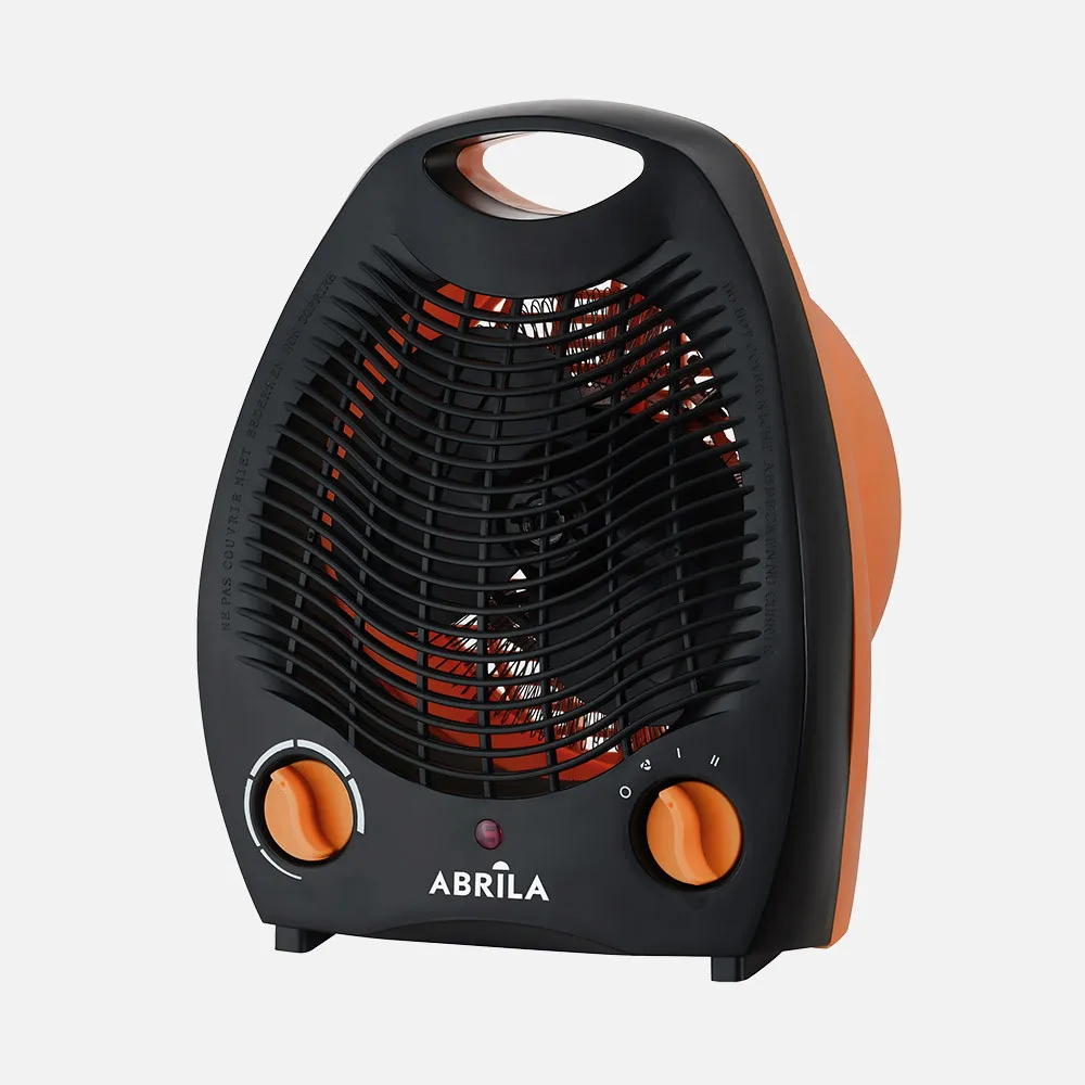 255722004 - Termoventilador Elect.lubian 2000w Naranja/negro 2potencias 3fun.sist.seguridad,Termostato Reg.26,5x21x13cm