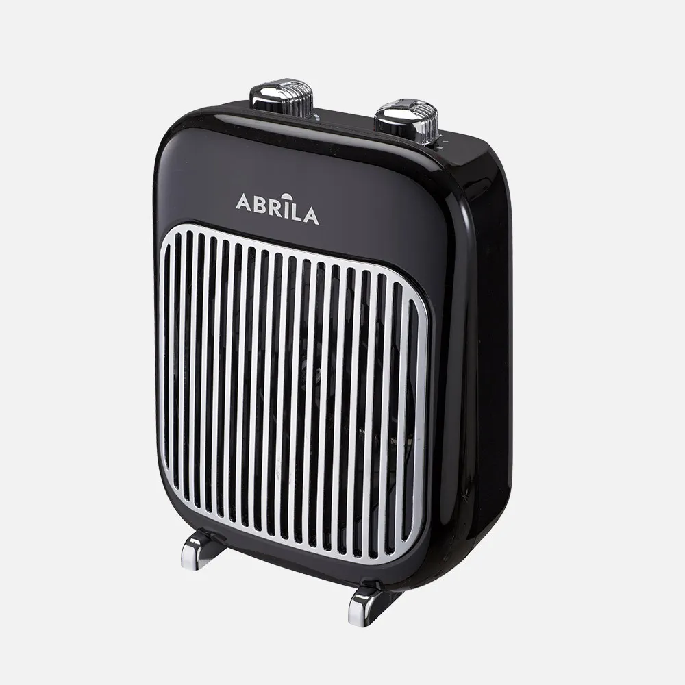 254622009 - Termoventilador Elect. Espino 2000w Negro 2potencias,3funciones,Prot.seguridad,antivuelco,termost.28,7x22x14,4cm