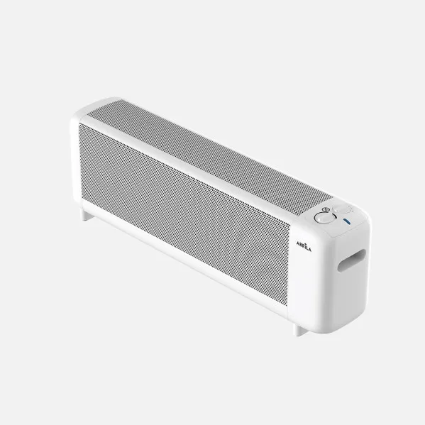 Mica Radiator Pinsapo 2000w White 2 Power Levels Tip-over Protection Light Ind. Protect. Safety Thermost. Reg. 29x80x16cm