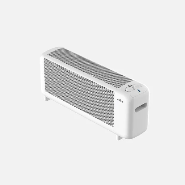 Mica Radiator Pinsapo 1500w White 2 Power Levels Tip-over Protection Light Ind. Protect. Safety Thermost. Reg. 29x65x16cm