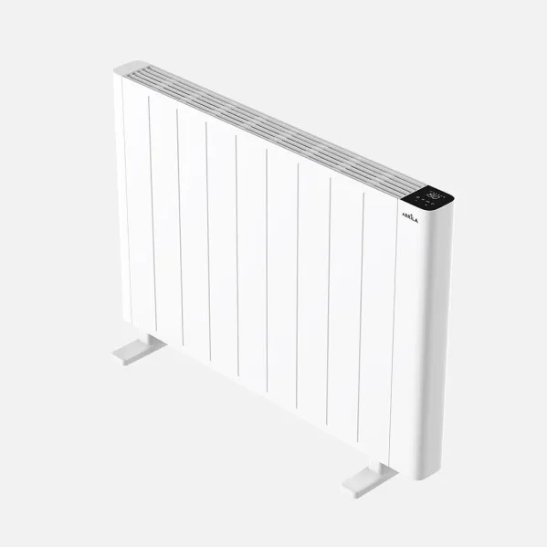 Electric Radiator Aluminium Point White 2000w 3 Modes 7-day Prog. Touch Tip-over Protection 58x83x8cm