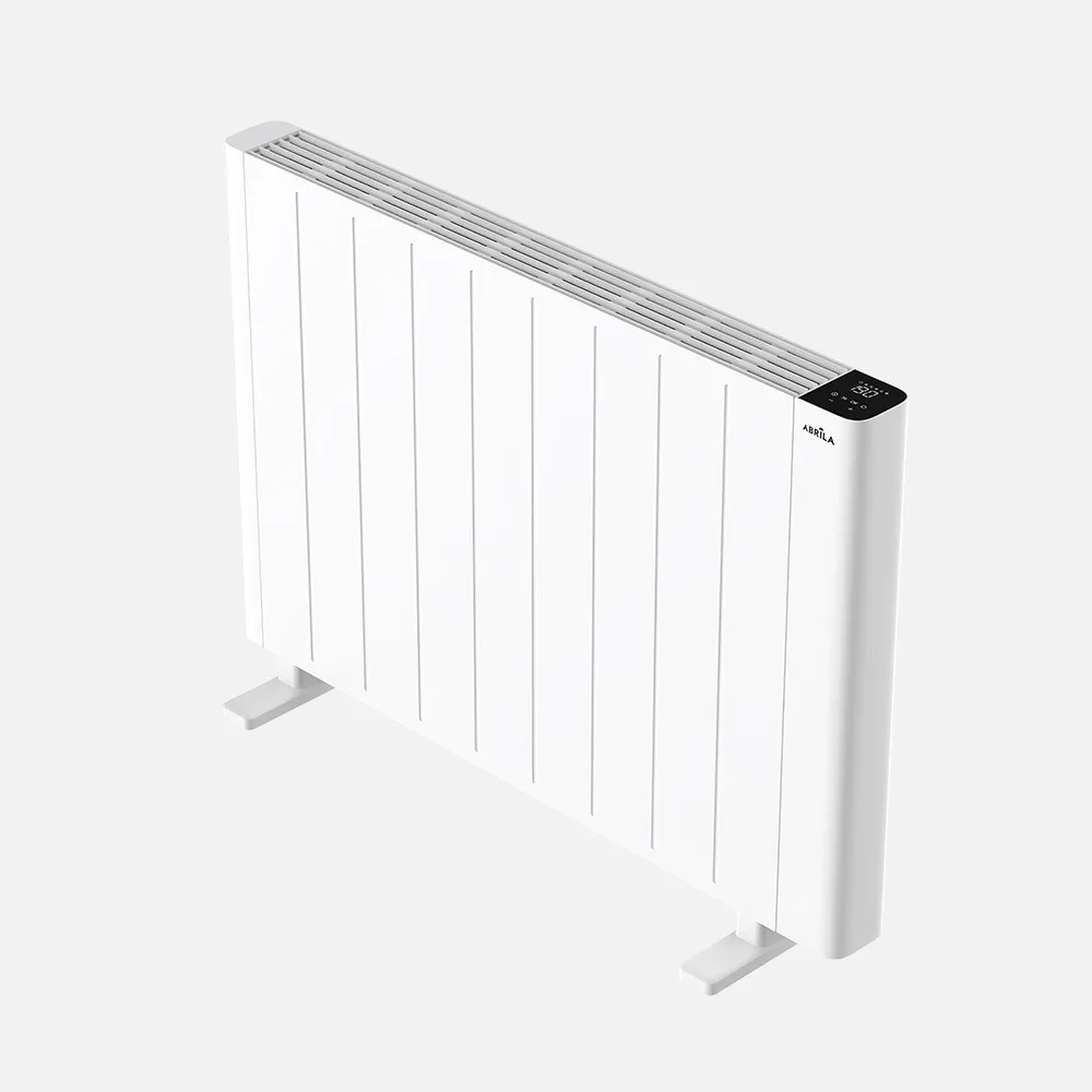 Emisor Termico Aluminio Point Blanco 2000w 3modos Prog.7dias Tactil Protecc.antivuelco 58x83x8cm