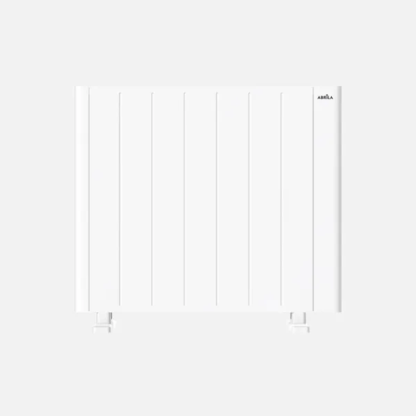 Emisor Termico De Aluminio Point Blanco 1500w 3modos Prog.7dias Tactil Protecc.antivuelco 58x67x8cm