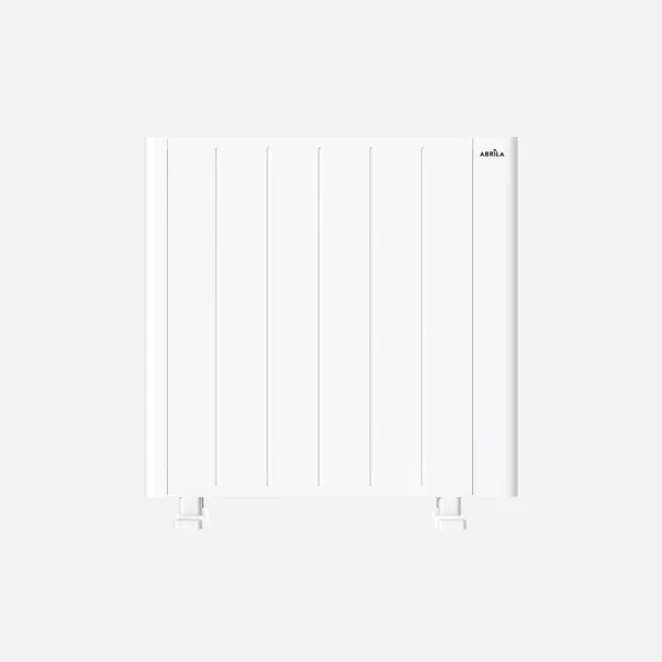 Electric Radiator Aluminium Point White 1200w 3 Modes 7-day Prog. Touch Tip-over Protection 58x59x8cm
