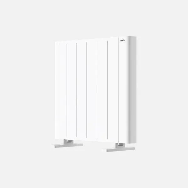 Emisor Termico De Aluminio Point Blanco 1200w 3modos Prog.7dias Tactil Protecc.antivuelco 58x59x8cm