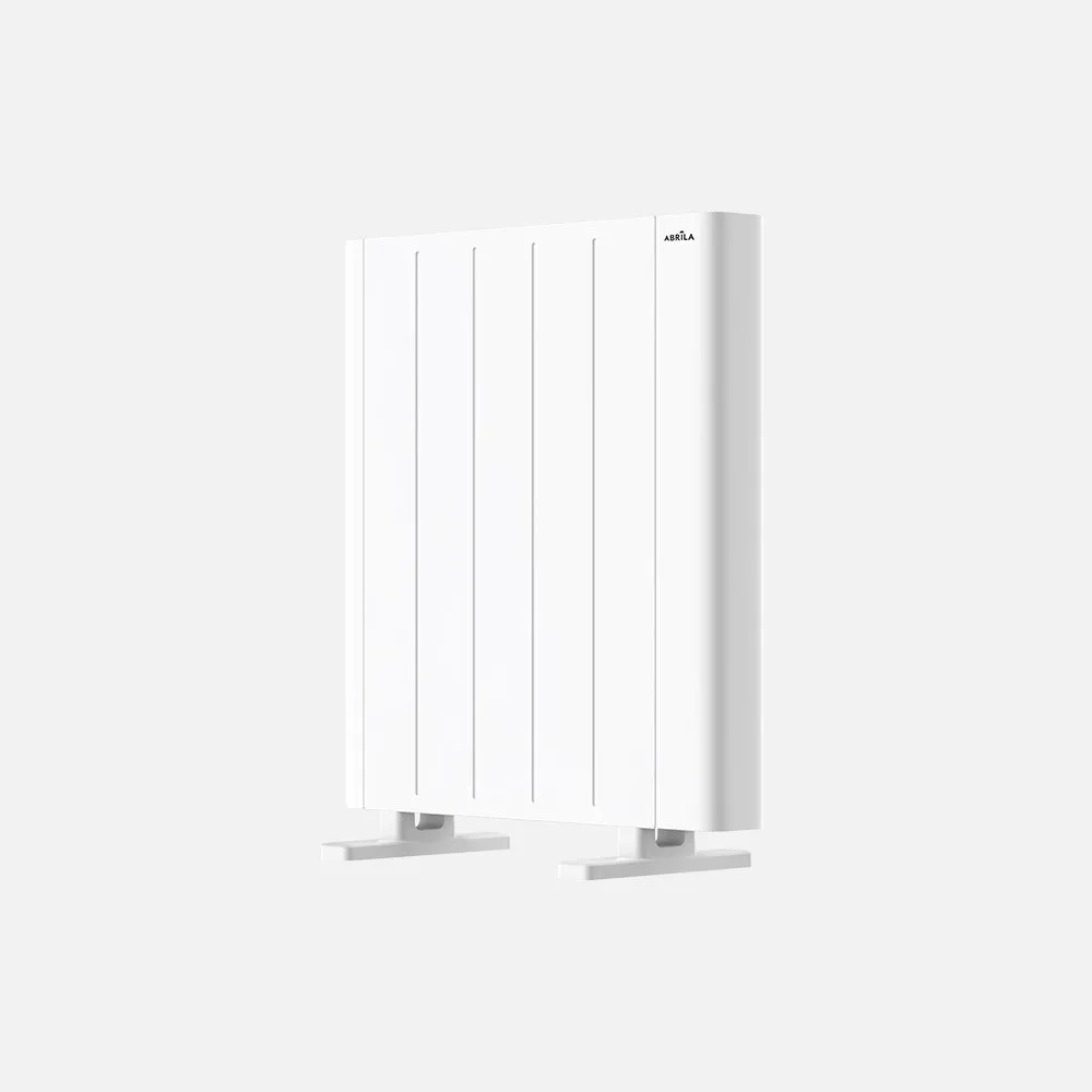 Emisor Termico De Aluminio Point Blanco 900w 3modos Prog.7dias Tactil Protecc.antivuelco 58x51x8cm