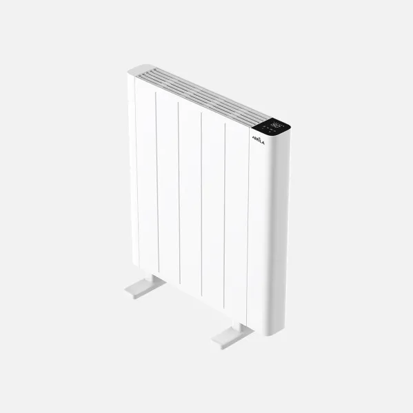 Electric Radiator Aluminium Point White 900w 3 Modes 7-day Prog. Touch Tip-over Protection 58x51x8cm