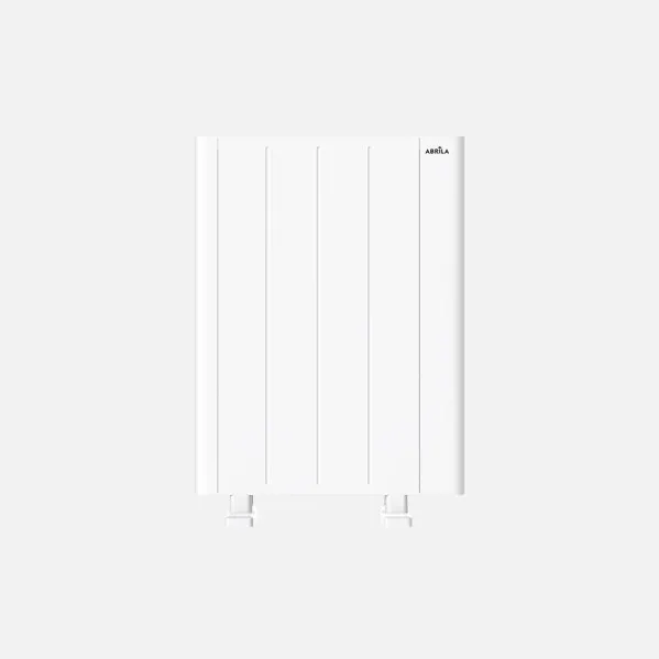 Electric Radiator Aluminium Point White 600w 3 modes 7-day Prog. Touch Tip-over Protection 58x43x8cm