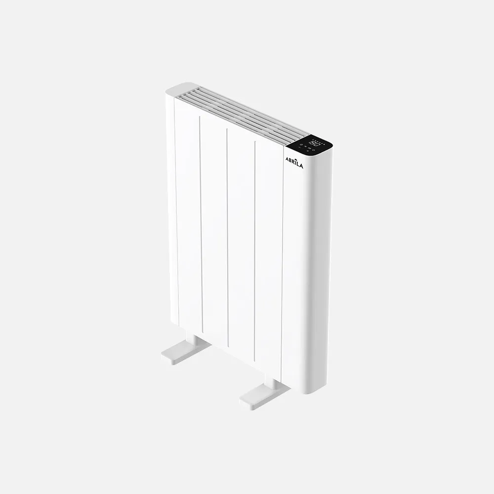 250406001 - Electric Radiator Aluminium Point White 600w 3 modes 7-day Prog. Touch Tip-over Protection 58x43x8cm