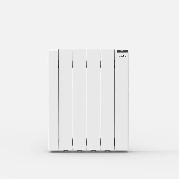 Electric radiator w/fluid City White 600w Wifi contr.  Thermostat Timer.prog.7d.protection Overheating 58x48x8cm