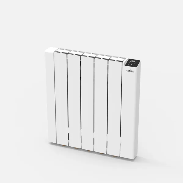 Electric radiator w/fluid City White 1000w Wifi contr.  Thermostat.timer.prog.7d.protection. Overheat.58x56x8cm
