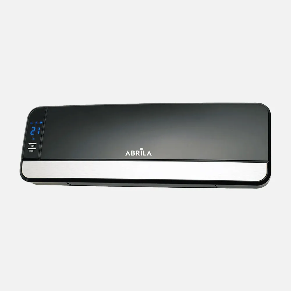 Split Ceramico Ptc Lentisco 2000w Neg/plata 2pot Oscilant.remoto,temp.termost.display 18x56x10cm
