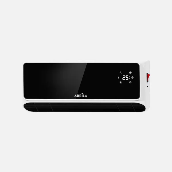 Split Ceramic Ptc Zarate 2000w Black/white 2pot.3func.remote,timer 7 days,open-window safety prot. 18x43x14cm