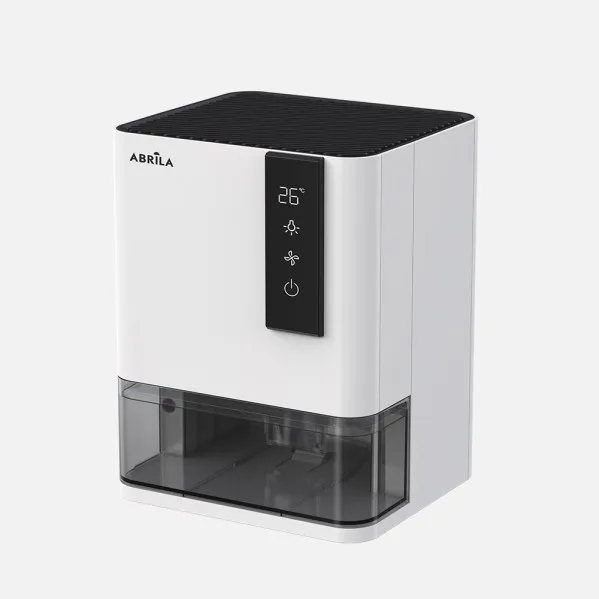 Dehumidifier Eyre White/black 77w Tank 1l Auto-off, humidity indicator 23,4x18x16,7cm