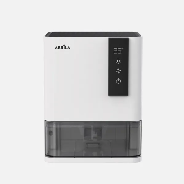 Dehumidifier Eyre White/black 77w Tank 1l Auto-off, humidity indicator 23,4x18x16,7cm