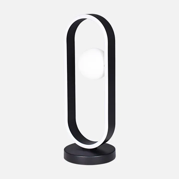 Sobremesa Fermoselle 10w+3w 4000k Negro 41,5x15x15cm 1105lm