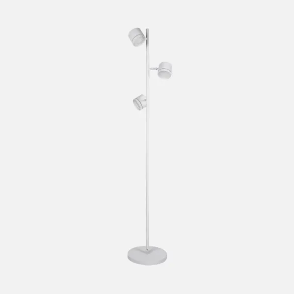 Foot Living room Ortiga 3 X Gx53 White 27w 2400lm Adjustable Bulbs Included 142x25x25cm