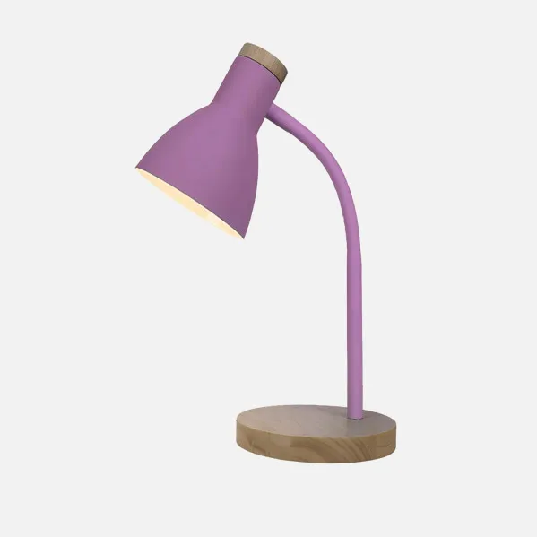 Flexo Epiro 1xe27 Morado/haya 40x15x15cm