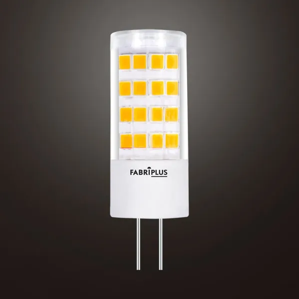 Bombilla G4 3,5w 3000k 12v Fabriplus 380lm 4,5x1,6x1,6 Cm