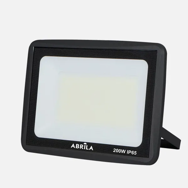 Floodlight Zircon 200w 6500k Black 20000lm  26x32x3,6 Cm Ip65