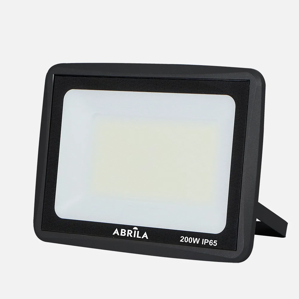 147482009 - Floodlight Zircon 200w 6500k Black 20000lm  26x32x3,6 Cm Ip65