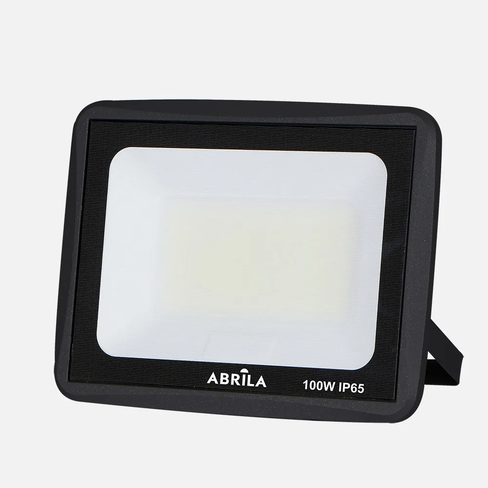147481009 - Foco Zircon 100w 6500k Preto 10000lm 120º 18,5x23x2,7 Cm Ip66