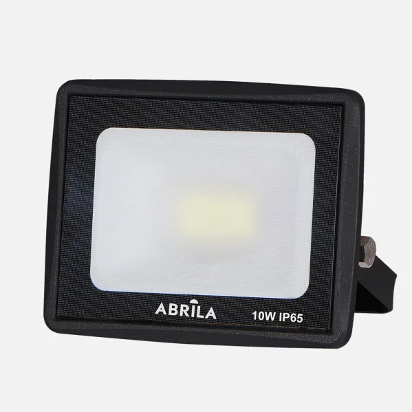Foco Zircon 10w 6500k Preto 1000lm 120º 10x8x2,3 Cm Ip66