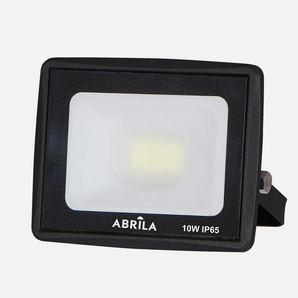 147480109 - Foco Zircon 10w 6500k Preto 1000lm 120º 10x8x2,3 Cm Ip66