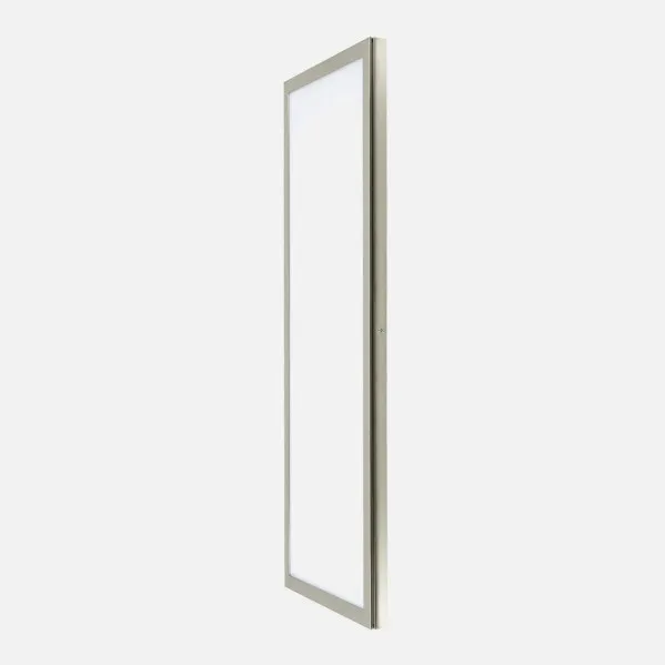 Panel Surf. 72w 6500k Tivoli Nickel 2,5x30x120cm 6120 Lm