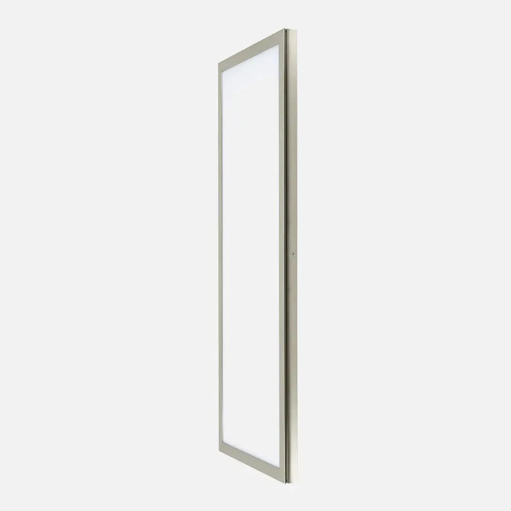 162481203 - Superf. Painel 72w 6500k Tivoli Níquel 2,5x30x120cm 6120 Lm
