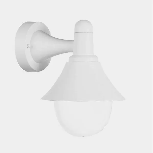 Aplique Exterior Mentol 1xe27 Blanco Ip44 Policarbonato   25x18,1x23,2 Cm