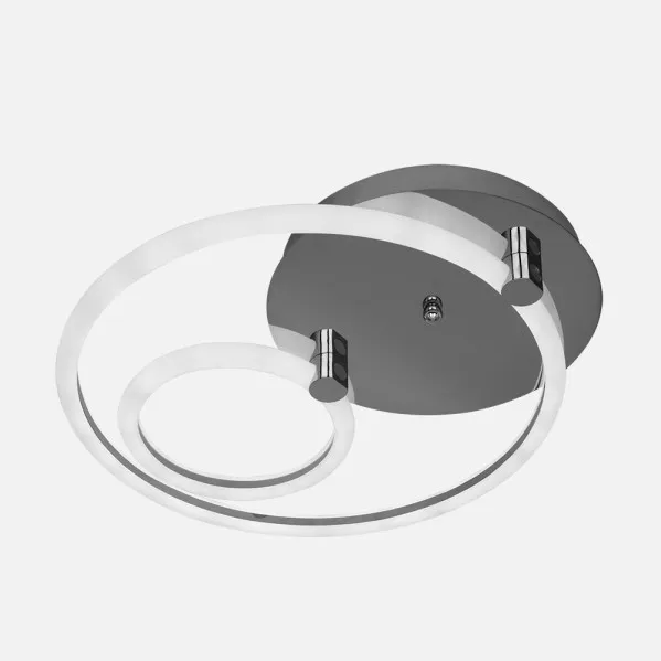 Ceiling light 37w 3000k, 4000k, 6500k Chrome Alya 9x44x40cm  4995 Lm Dimmable, Memory and C. Remote