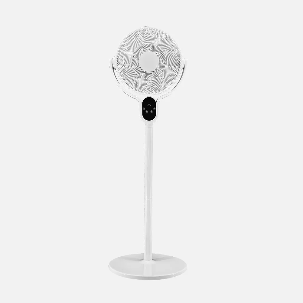 257541001 - Fan Of Foot Cadalso White 8vel 25w 9asp 45d Fixed/rotat.motor.dc,remote 100/138x48x40cm