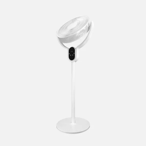 Fan Of Foot Cadalso White 8vel 25w 9asp 45d Fixed/rotat.motor.dc,remote 100/138x48x40cm