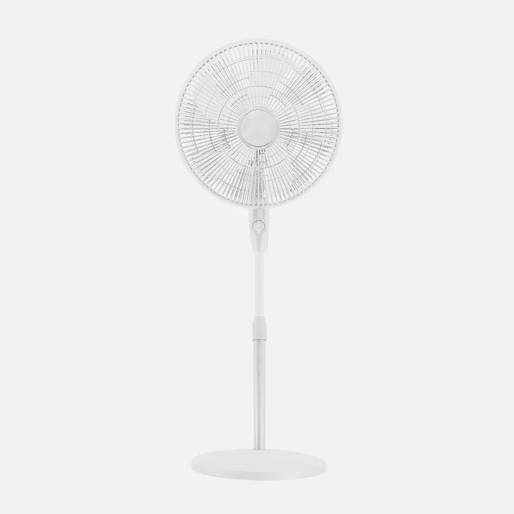 Ventilador De Pie Escudero Blanc 3vel 45w 5asp 40d Fijo/rotat.orientable Regx40x40cm