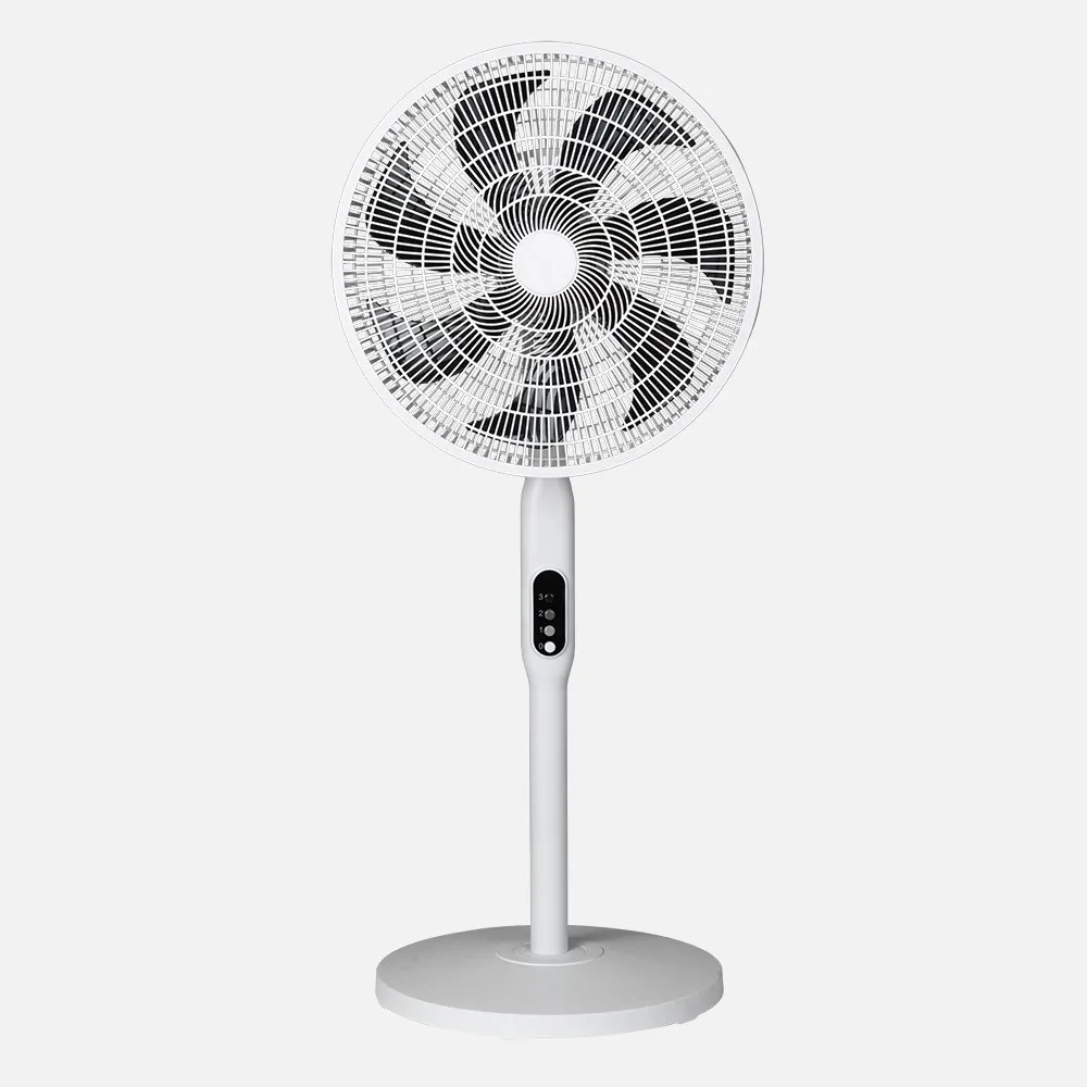 Ventilador Pie 3x1 Mixin Blanco 3vel 60w 7asp 45d  Fijo/rotatorio Suelo/pared/sobremesa Regx45x45cm