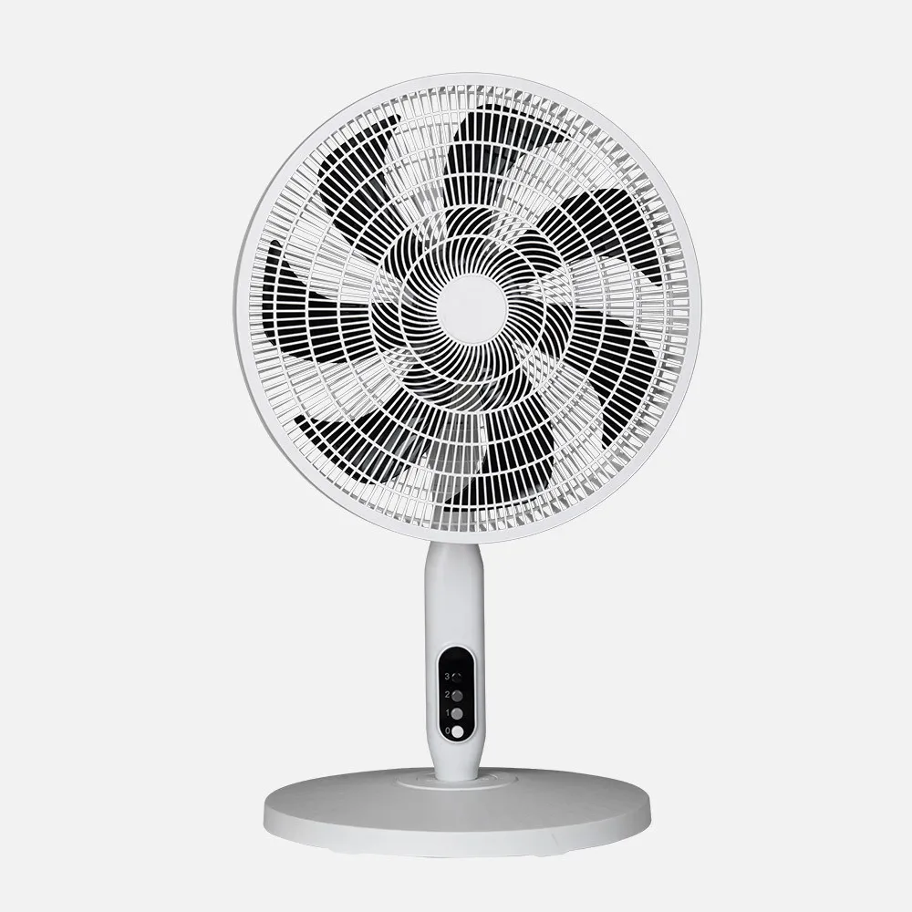 Ventilador Pie 3x1 Mixin Blanco 3vel 60w 7asp 45d  Fijo/rotatorio Suelo/pared/sobremesa Regx45x45cm