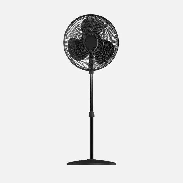 Fan Of Foot Yamato Black 3vel 50w 3asp  Fixed And Rotatory Regx41x41cm