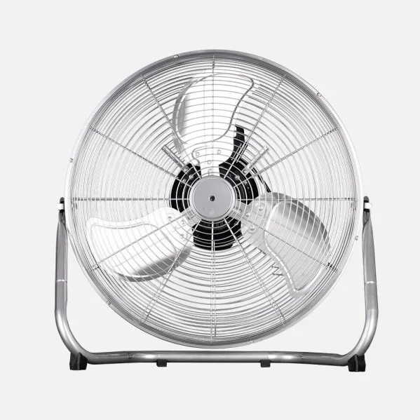 Ventilador Industrial Yumbo 100w Cromo 3vel 3aspas 56x58x19,5cm 