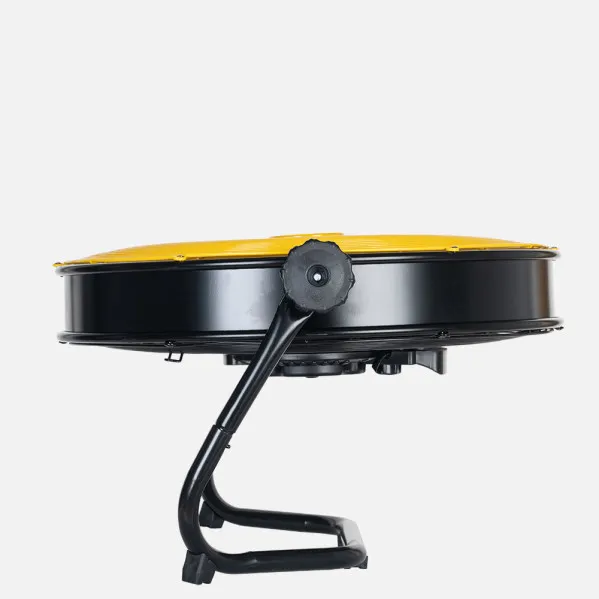 Industrial Fan Mapache 80w Black/yellow 3vel 3sails Adjustable 180º 48,5x51x19,5cm
