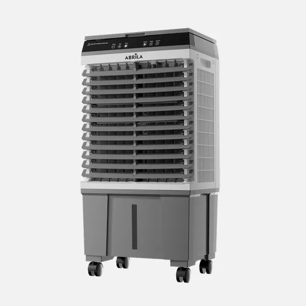 Industrial Air-conditioner Halibut Grey/white 65w 3vel 20l  Oscillating 4accrue.cool C/remote Humidifier 77x38x28cm
