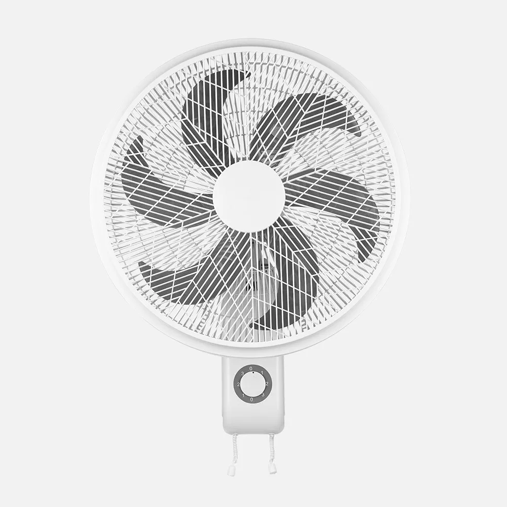 Ventilador Pared Amici 75w Blanco 3vel 6asp Oscilante y Orientab.65x52x30cm