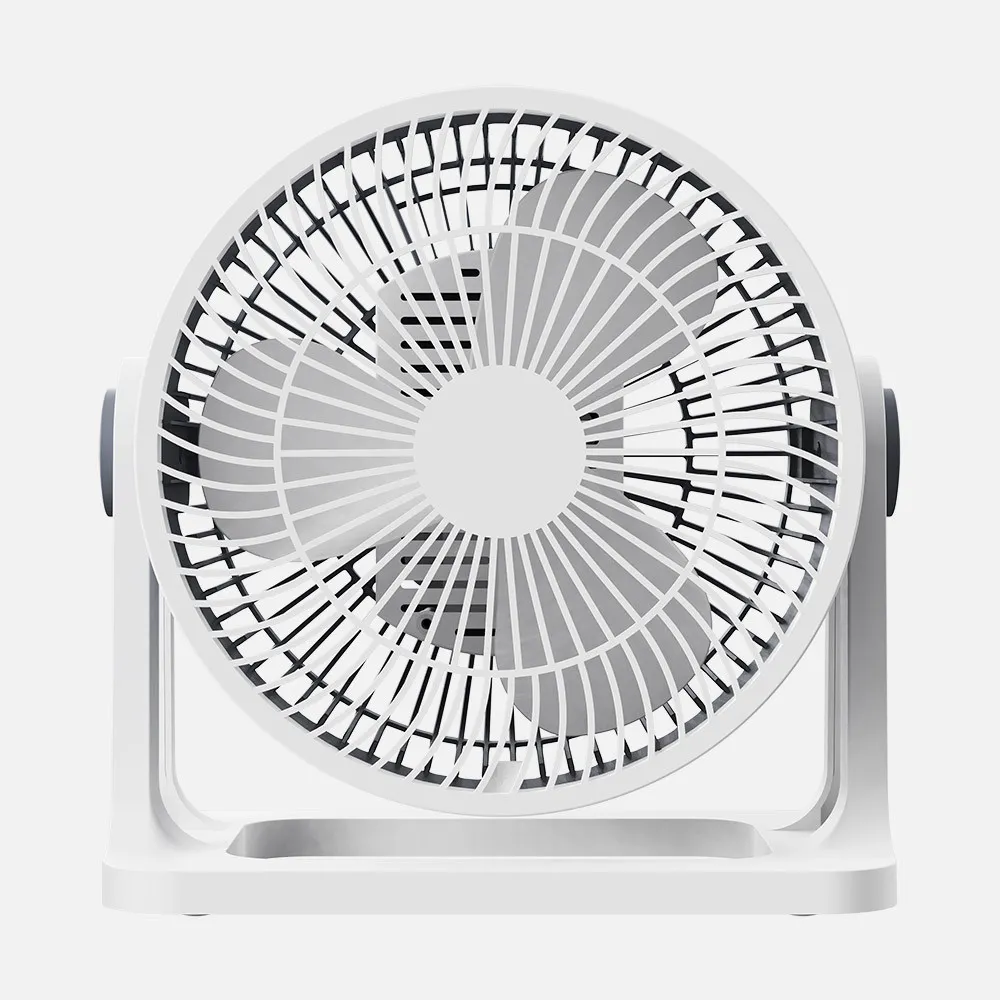 Ventilador Sobremesa Funchal Gris 32w 3asp 3vel Orientable 24x25x15,5cm