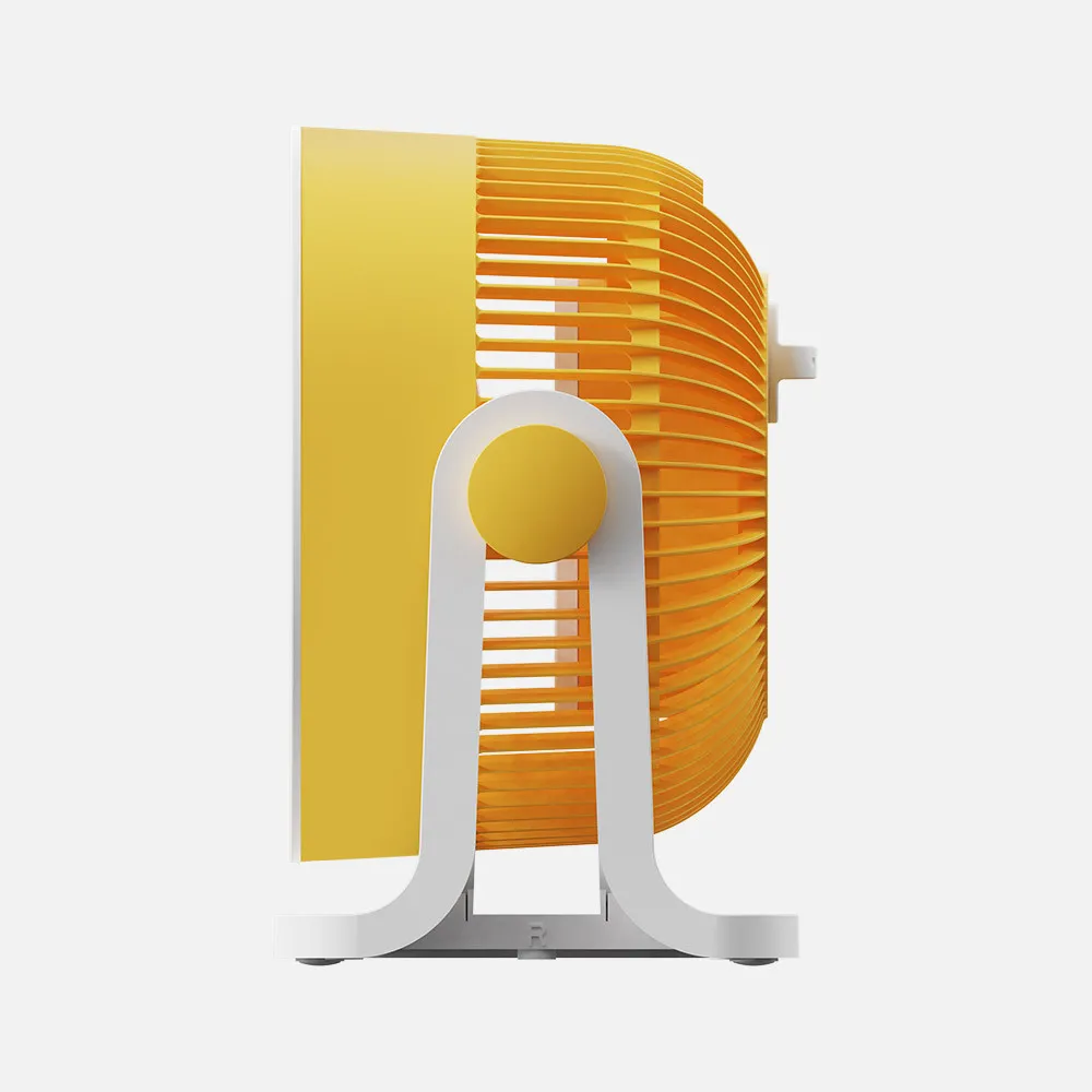 Ventilador Sobremesa Funchal Amarillo 32w  3aspas 3vel  Orientable 24x25x15,5cm 