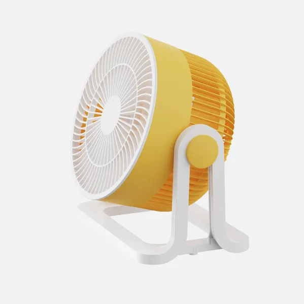 Fan Table lamp Funchal Yellow 32w  3sails 3vel  Adjustable 24x25x15,5cm