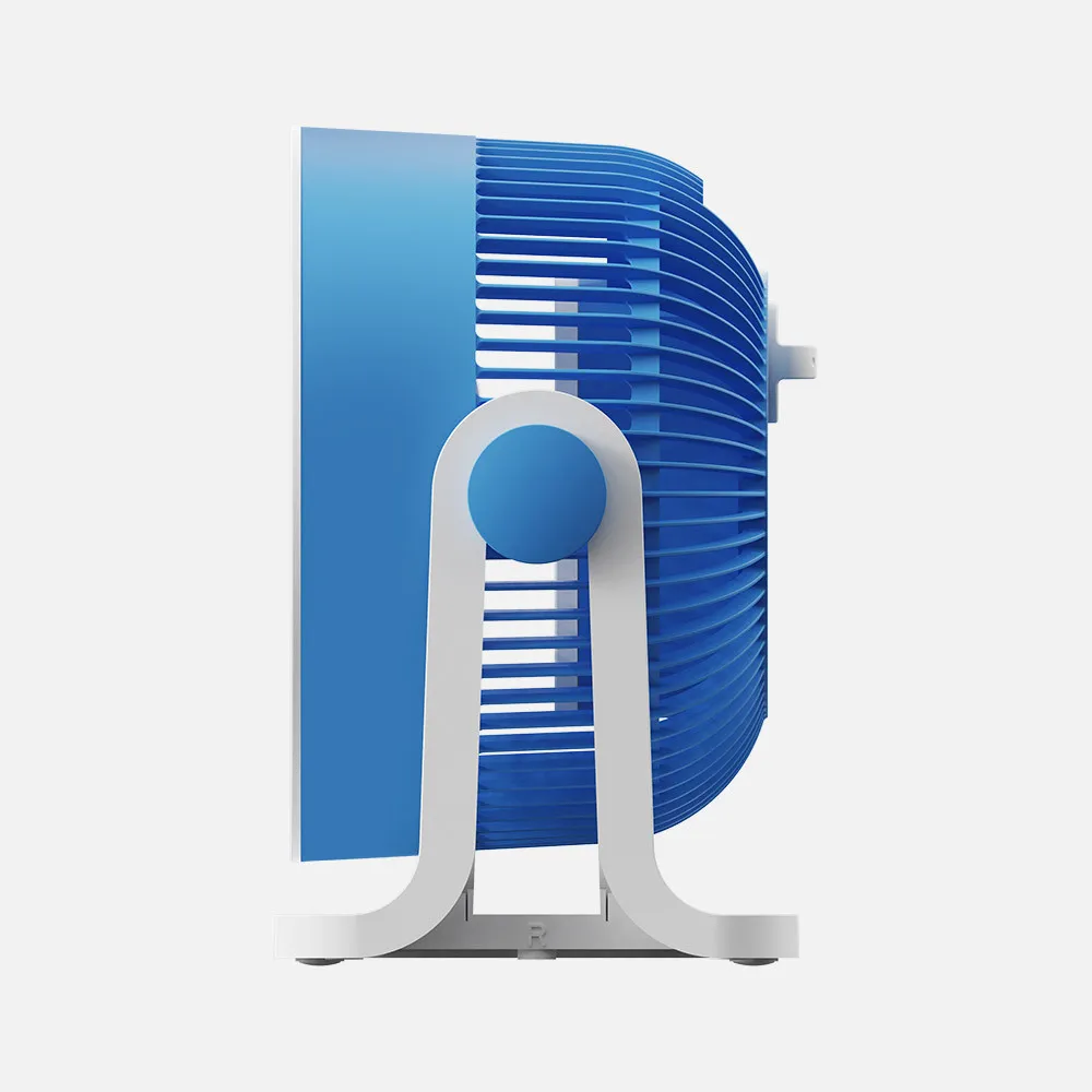 Ventilador Sobremesa Funchal Azul 32w 3aspas 3vel Orientable 24x25x15,5cm