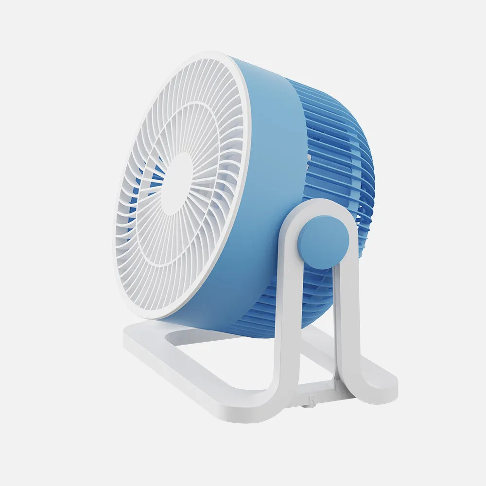260971008 - Fan Table lamp Funchal Blue 32w 3sails 3vel Adjustable 24x25x15,5cm