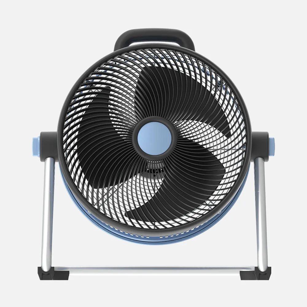 Ventilador Industrial Corintio 100w Azul/negro 50,5d  3aspas 3vel Orientable 62x63x25cm